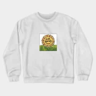 Hello spring Crewneck Sweatshirt